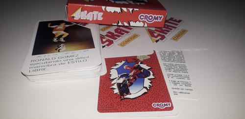 Skate Juego De Naipes Cromy Nuevos 2022