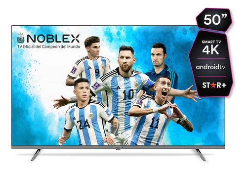 Smart Tv Noblex Dr50x7550pi Led 4k 50 pulgadas Android Tv