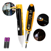 Comprar Kit Chave Teste Corrente 12v 250v + Caneta Detector Detensão