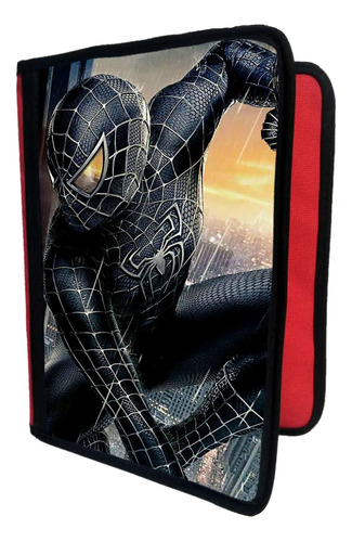 Carpeta A4 + Funda Sublimada De Spiderman T10