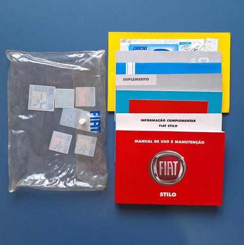 Manual Do Stilo 2007 E/ou 2008 Original E Completo (Usado)