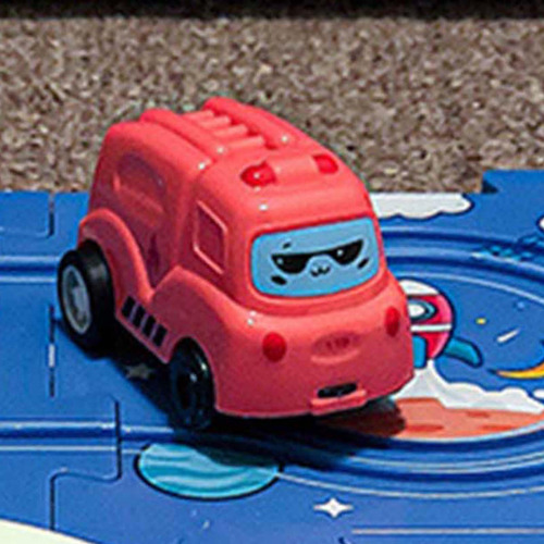 4 Puzzle Tracks Jigsaw Car Jigsaw Car Track Toy Para Niños