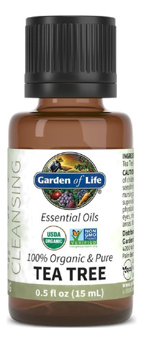Aceite Esencial De Árbol De Té Garden Of Life (15 Ml)