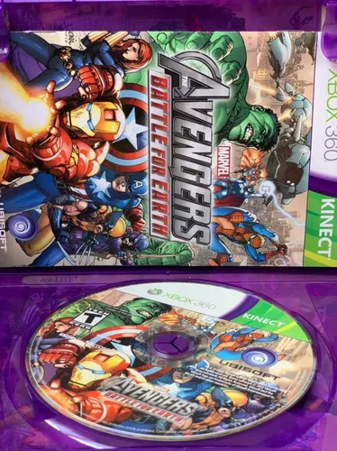 Jogo Marvel Avengers Battle For Earth Xbox 360 Ubisoft com o