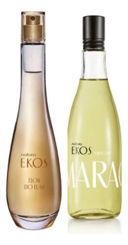 Kit C/ 2 Perfumes Frescor Natura Ekos Maracujá + Ekos Flor Do Luar 150ml - Só Hoje