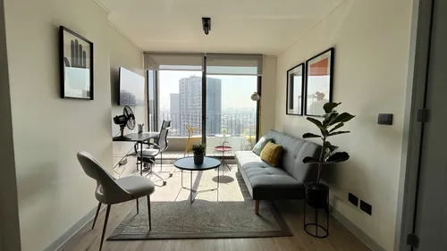 Arriendo 2 Dormitorios 2 Baños Ñuñoa (mariposa Dorm Iguales)