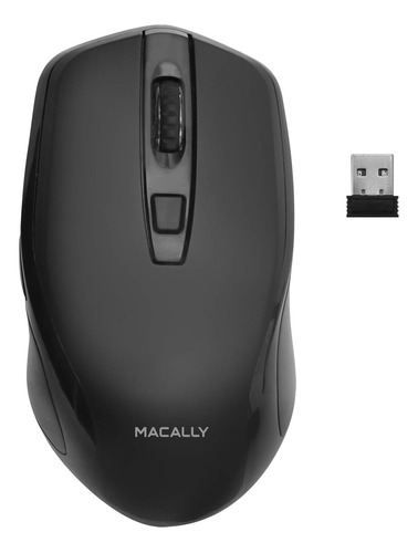 Ratón Inalámbrico Macally 2.4g (óptico) Con Receptor Usb Dpi