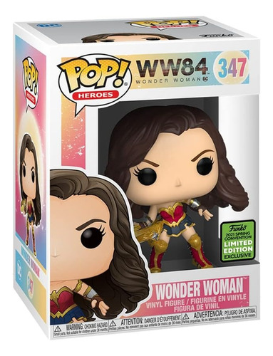 Funko Pop! Heroes Ww84 Wonder Woman 347 Spring Convention 21