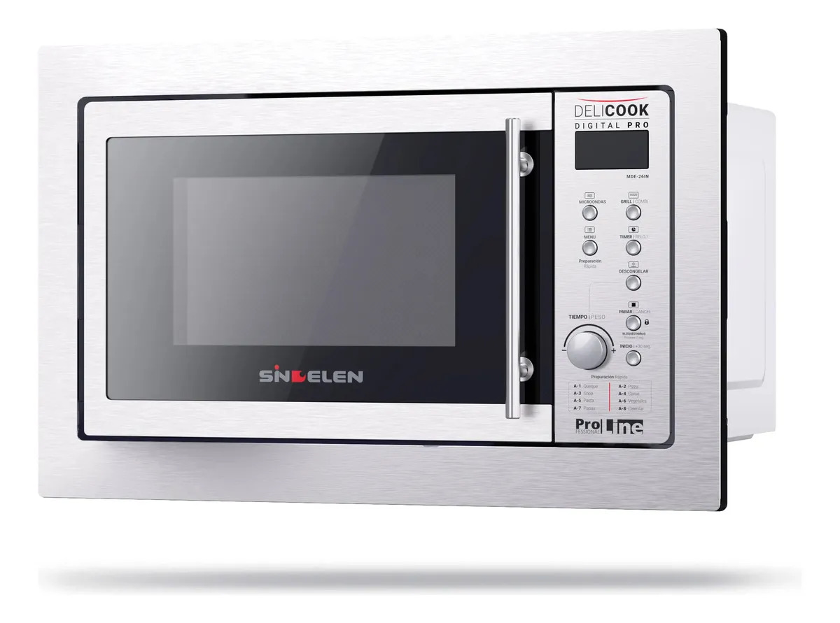 Microondas Empotrable 26lts Mde-26in