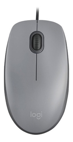 Mouse Logitech M110 Silencioso Silent Touch Con Cable