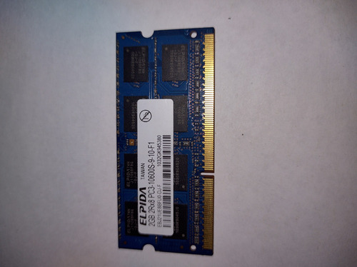 Memoria Ddr3 Para Laptop De 2 Gb Elpida