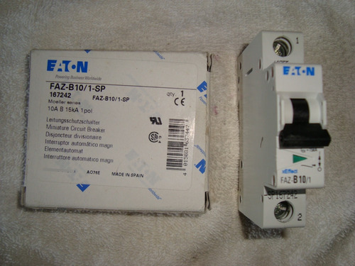 Interruptor Circuito - Eaton  - Faz-b10/1-sp - 10a - #167242