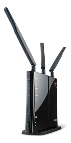 Access point Buffalo AirStation HighPower N450 WZR-HP-G450H preto