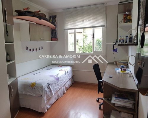 Imagem 20 de 30 de Casa A Venda Em Condomínio, Sobrado 03 Dormitórios, Suíte, 03 Vagas, Churrasqueira. Estuda Permuta Por Apartamento. Parque Munhoz. Horto Do Ipê. - Ca00246 - 69263910