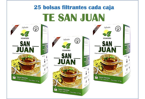 Té De San Juan (75 Bolsas Filtrantes)/ Relajante
