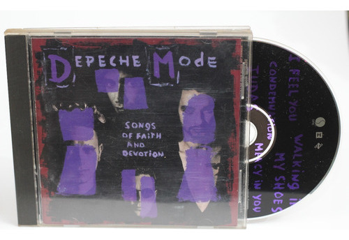 Cd Depeche Mode Songs Of Faith And Devotion 1993 Usa 