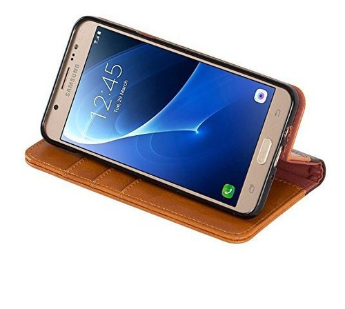 Funda Galaxy J7 2016 Casemulbess Bookstyle Funda De Cuero Co