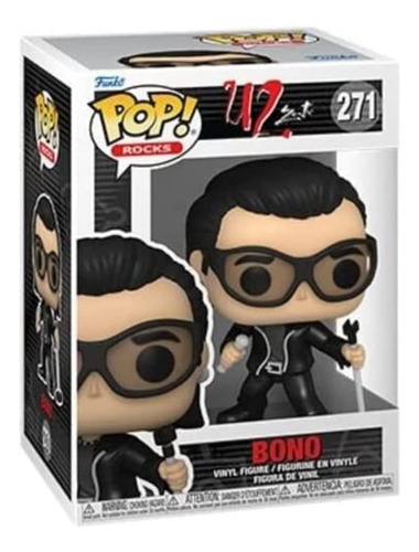 Funko Pop! Rocas: U2, Zootv - Bono