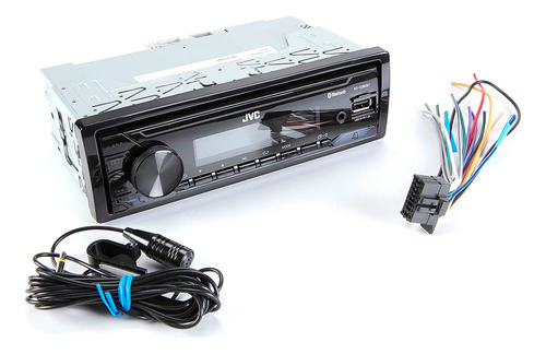 Autoestéreo Receptor De Medios Digitales Jvc Kd-x280bt 1 Din