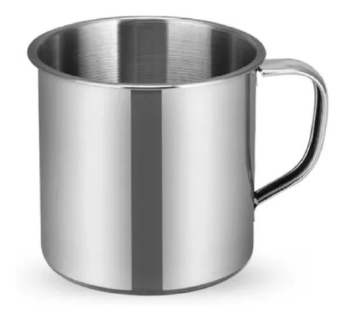 Caneca Aço Inox 100ml Metal Para Café Chá