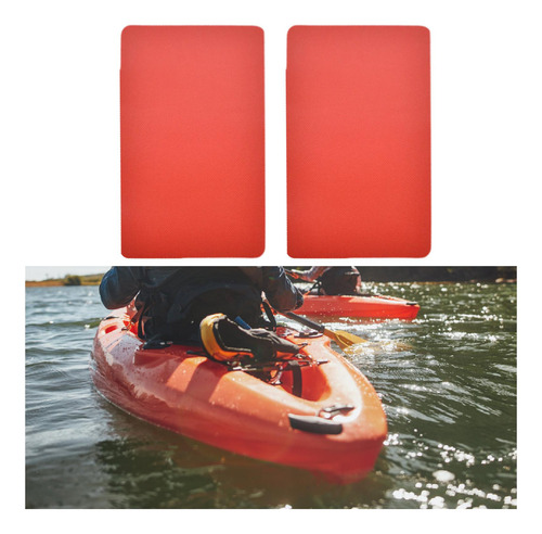 2 Kit De Parches Para Reparación De Pvc - Accesorios Rojo