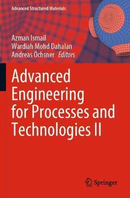 Libro Advanced Engineering For Processes And Technologies...