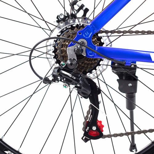 Bicicleta De Montaña R26 Tx 600 Aluminio Azul Turbo