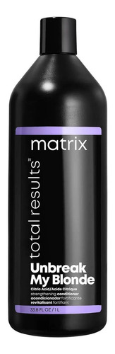 Acondicionador Matrix Total Results Unbreak My Blonde 1000ml