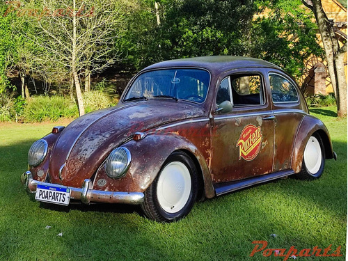 Volkswagen Fusca 1965 Ratlook Rat Look Hood Ride Poaparts