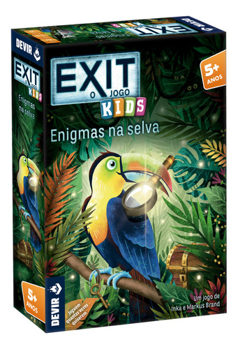 Exit Kids Enigmas Da Selva