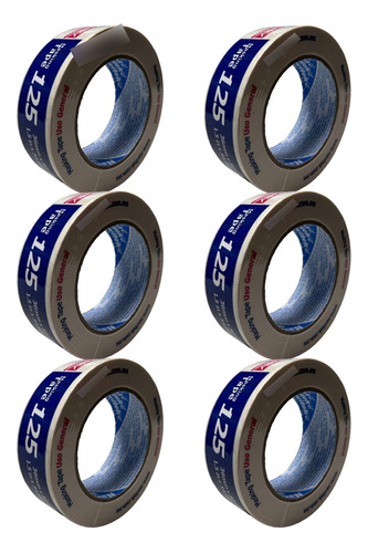 Masking Tape 36mm X 50m Navitek 6 Piezas