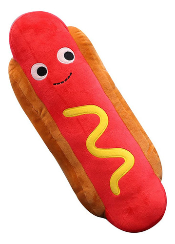 Seyomi Food Hot Dog - Almohada Rellena De Peluche, Almohada 