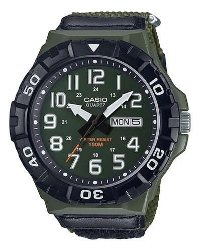 Reloj Casio Para Hombre Con Hora Militar Y Fecha