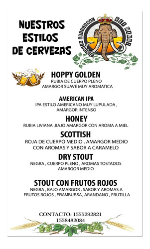 Alquiler De Chopera ,cerveza Artesanal Y .cel 1555292821