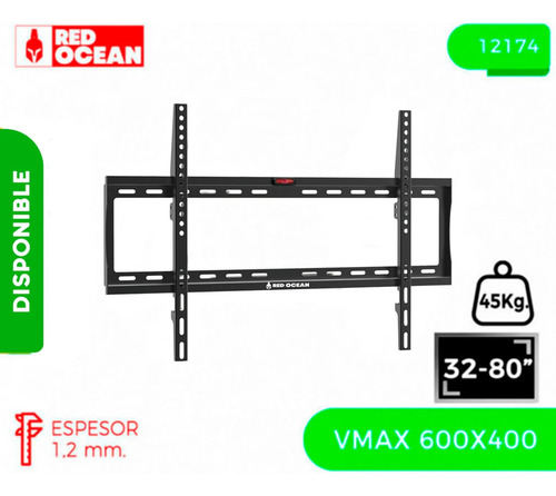 Soporte Para Tv Universal Fijo Redocean 32-80 45kg