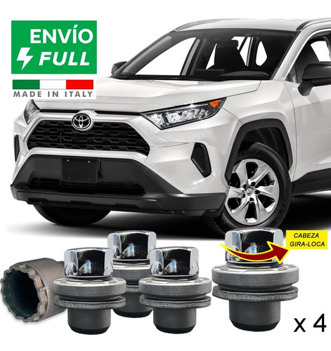 Birlos De Seguridad Galaxylock Toyota Rav 4 Xle Awd