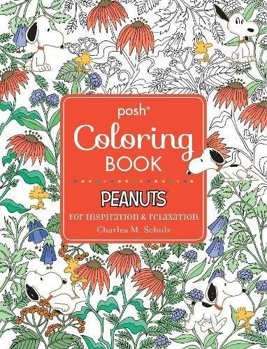 Posh Adult Coloring Book Peanuts For Inspiration  Y  Relaxat