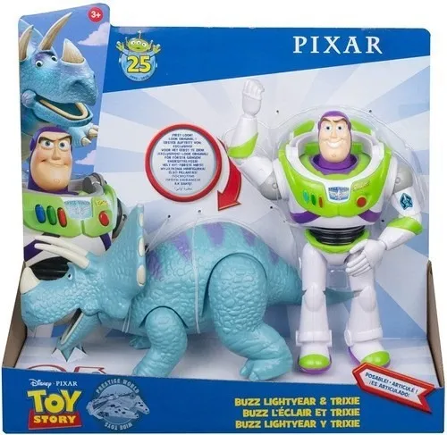 Disney Mattel Toy Story Trixie Buzz Lightyear 25 Aniversario