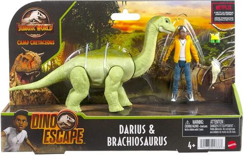 Darius Y Brachiosaurus Pack Jurassic World Camp Cretaceous