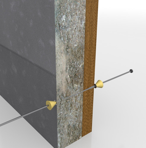 Moños Para Muro - Alineadores De Cimbra De 40cm - 200und
