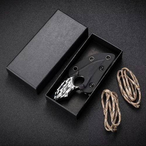 Faca Garra Edc Fulltang 4.5mm Aço Vg10 Com Bainha Em Kydex