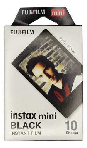 Pack Films Negros Foto Instax Mini Camara Instantanea X10 