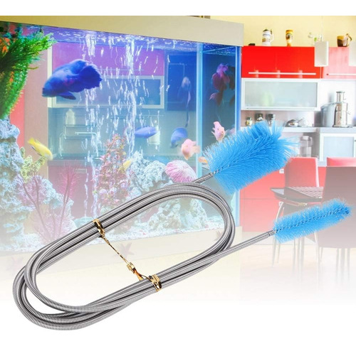 Cepillo 200 Cm Limpia Manguera Tubo Filtro Lily Pipe Acuario