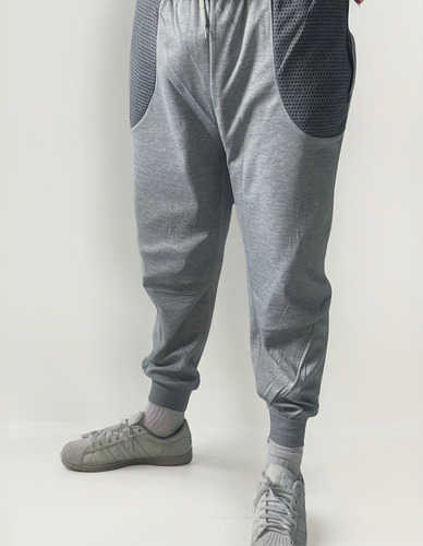 60 Pants Jogger Deportivo Gym Bolsas Red Con Cierre Mayoreo