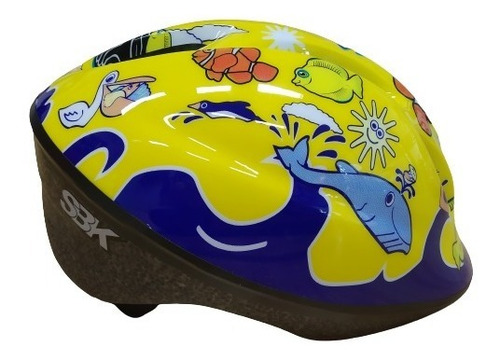 Imagen 3 de 6 de Casco Sbk Ciclista Bicicleta Niño Regulable Ventilado Junior