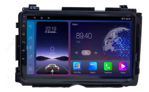 Stereo Android Pantalla 9¨ Honda Hrv 2015-2020 2+64 Carplay