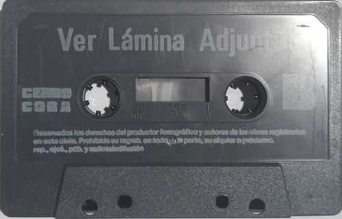 Cachito Vargas Su Vallenato Cassette Arg (1991) Cerro Cora Estándar (Usado)