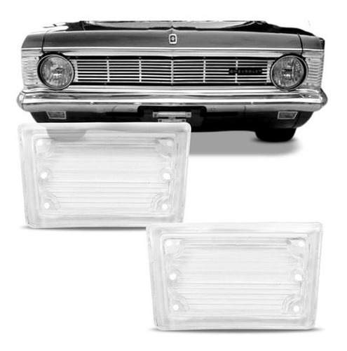 Kit Lente Lanterna Opala 69 A 72 Cristal