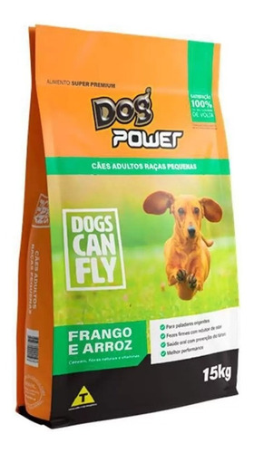 Ração Dog Power Para Cães Raças Pequenas Super Premiun 15kg