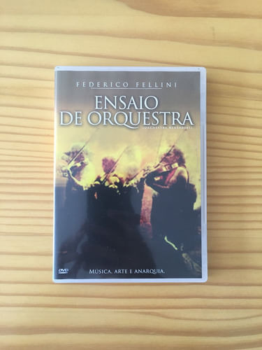 Dvd Ensaio De Orquestra  - Federico Fellini